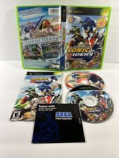 Sonic Riders Rare Variant (Microsoft Xbox, 2006) Conjunto de Dois Discos Sonic X DVD CIB comprar usado  Enviando para Brazil