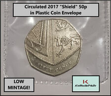 2017 shield 50p for sale  SOUTHAMPTON