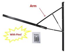 Casa rodante 8952002.400U - 9100/9200 eléctrica toldo brazo derecho o izquierdo negro con sujetadores, usado segunda mano  Embacar hacia Argentina