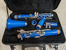 Clarinete vintage azul celeste colorido sem palhetas incluídas comprar usado  Enviando para Brazil
