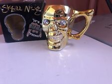 Gold skull drinking for sale  Downey