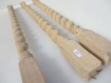 Escada de madeira antiga eixo cevada coluna de torção perna velha pinho 32" - £ 12 cada comprar usado  Enviando para Brazil