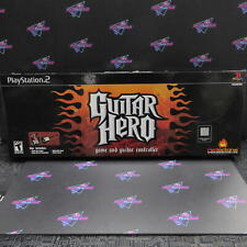 Guitar Hero Boxed With Guitar PS2 PlayStation 2 CIB Complete + Stickers, used for sale  Shipping to South Africa