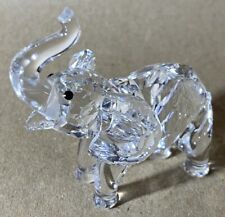 Crystal glass elephant for sale  SHEERNESS