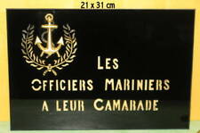 Plaque funéraire officiers d'occasion  Saint-Julien-de-Vouvantes