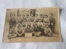 Cpa photo soldats d'occasion  Saint-Éloy-les-Mines