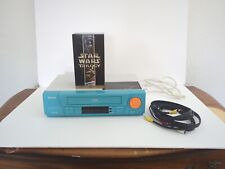 Grabadora de video VHS HQ VCR vintage Teal Admiral 4 cabezales JSJ 20458 probada con VHS segunda mano  Embacar hacia Argentina