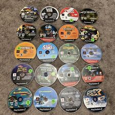 PS2 Video Game Lot Bundle X20 Disc. SSX, Ace Combat, The Sims, Jak X, Guitar for sale  Shipping to South Africa