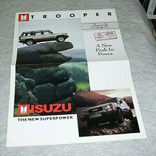 Isuzu trooper 4x4 for sale  WELLING
