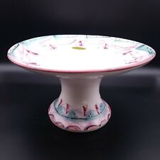 Vintage Large Ceramic Hand Painted Cake Cupcake Stand   for sale  Milford