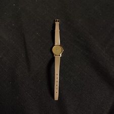 Usado, Vintage Movado Zenith 20.0510.305 Manual Mecânico Pulseira de Couro Cinza Relógio Feminino comprar usado  Enviando para Brazil