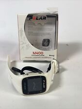 Polar M400 Smart Watch White GPS Activity Running w/ Charger with Box for sale  Shipping to South Africa