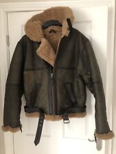 leather flying jacket for sale  DARLINGTON