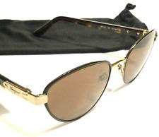 RARAS GAFAS DE SOL SALVATORE FERRAGAMO marcos de tortuga y oro con lentes de bronce segunda mano  Embacar hacia Mexico