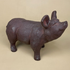 Pig sculpture rustic for sale  FAREHAM