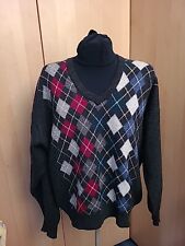 Lambswool argyle jumper for sale  KILMARNOCK