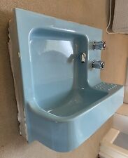 blue bathroom sink for sale  SIDMOUTH