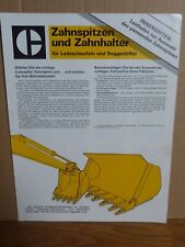 Caterpillar zahnspitzen zahnha gebraucht kaufen  Bad Staffelstein