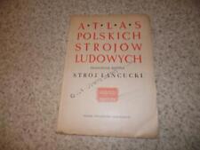 1955.Stroj lancucki.atlas polskich strojow.Costume Pologne.Kotula, używany na sprzedaż  Wysyłka do Poland