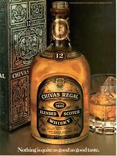 Chivas Regal 1982 Publicidade Vintage Blended Scotch Whisky 8uh comprar usado  Enviando para Brazil