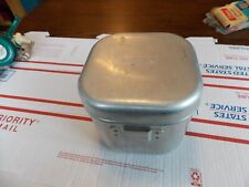 Vintage Coleman 502 camp stove aluminum storage case  EXCELLENT NO RESERVE LOOK for sale  Shipping to South Africa