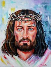 Gesù quadro acrilico usato  Napoli