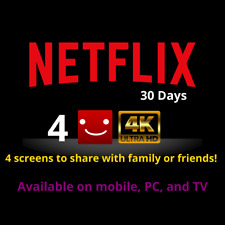 Month netfliix screens for sale  Shipping to Ireland