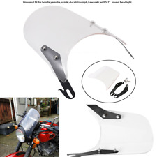 Farol de motocicleta universal carenagem pára-brisa para Harley Triumph Suzuki etc. comprar usado  Enviando para Brazil