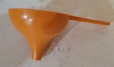 Vintage Tupperware Orange Funnel #1227-3 Kitchen Utensil Gadget Jar Bottle Fill for sale  Shipping to South Africa