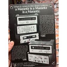 Used, Marantz Vintage Hi-Fi Metal Sign 10x7 Advertising Distressed Mancave Audiophile for sale  Shipping to South Africa