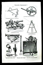 1902 antica litografia usato  Pozzallo