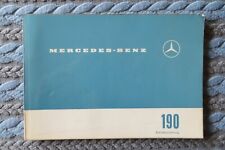 Mercedes benz 190 gebraucht kaufen  Lage