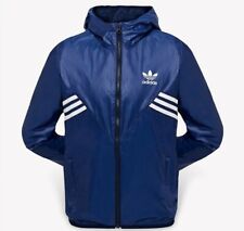 Auténtica chaqueta cortavientos Adidas Originals azul marino universitario. segunda mano  Embacar hacia Argentina