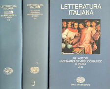 Letteratura italiana gli usato  Italia