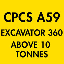 Cpcs a59 excavator for sale  LONDON