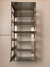 6 Box Stainless Steel Vertical/Chest Freezer Rack for 2" High 5.5" x 5.5" Boxes for sale  Shipping to South Africa