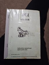 Haybob instruction manual for sale  LIFTON
