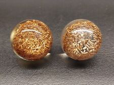 Lote de 2 sementes suspensas vintage em resina Lucite puxar botões de armário comprar usado  Enviando para Brazil