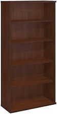 5 shelf cherry wood book case for sale  Haltom City