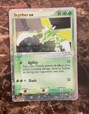 Used, Pokémon TCG Scyther EX Ruby & Sapphire 102/109 Holo Ultra Rare Card 2003 e-read for sale  Shipping to South Africa