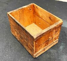 Vintage wood crate for sale  Valparaiso