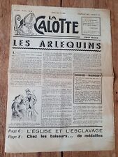 Journal calotte anticlérical d'occasion  Paris VII