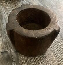 Antico mortaio legno usato  Lecco