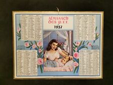 1957 nancy calendrier d'occasion  Mirecourt