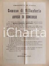 1904 villanterio concorso usato  Italia