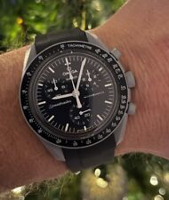 Moonswatch silikon armband gebraucht kaufen  Greven