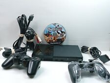 Console Sony PlayStation 2 PS2 Slim SCPH-90001 & Nba Street 2 TESTADO E FUNCIONANDO comprar usado  Enviando para Brazil