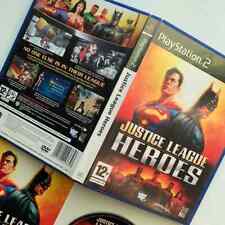 Justiça Heróis Legue Muito Raro Playstation 2 videogame Conjunto Completo Estado perfeito Cond. PAL comprar usado  Enviando para Brazil