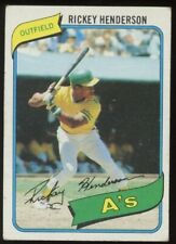 Béisbol Rickey Henderson - radiocontrol - 1980 Topps #482 - a segunda mano  Embacar hacia Argentina