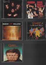 Queen / Lote de 5 / CD / II / Sheer Heart Attack / Live Killers / A Kind of Magic comprar usado  Enviando para Brazil